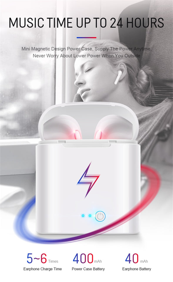 i7s Tws Wireless Headphones Bluetooth Earphone